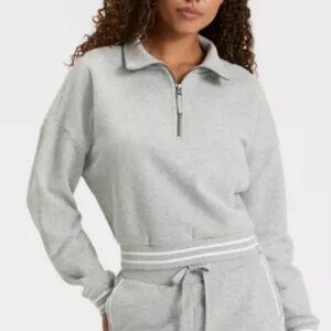 JoyLab Women's‎ French Terry 1/2 Zip Sweatshirt XXL
